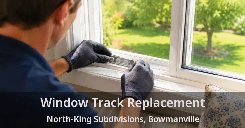 Window Track Replacement North-King Subdivisions, Bowmanville - ON