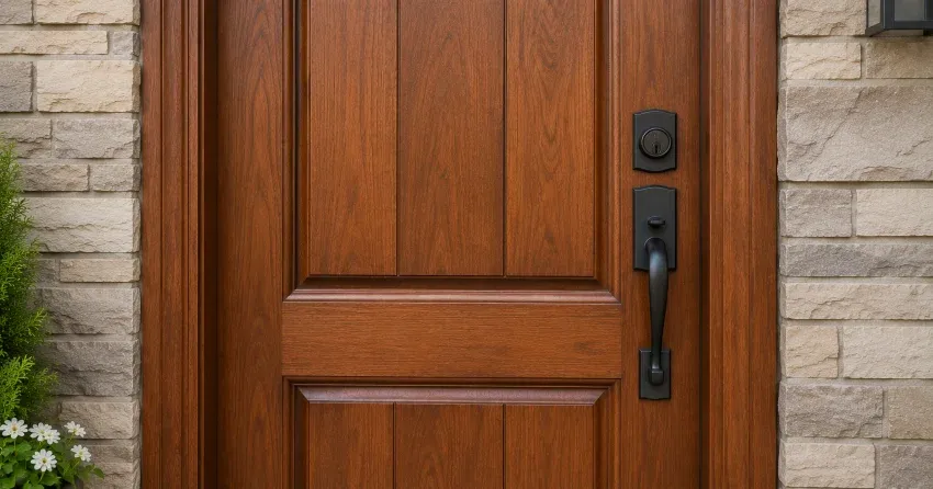 custom door installation technician fitting frame Bowmanville