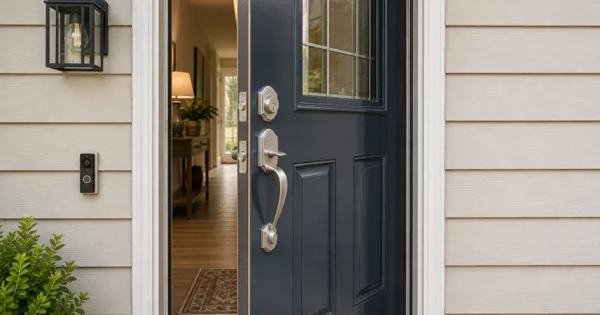 energy-efficient exterior door upgrade installation in Bowmanville