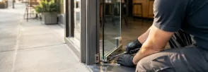 Commercial Glass Door Repair Downtown, Bowmanville