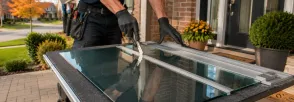 Custom Cut Glass Downtown, Bowmanville